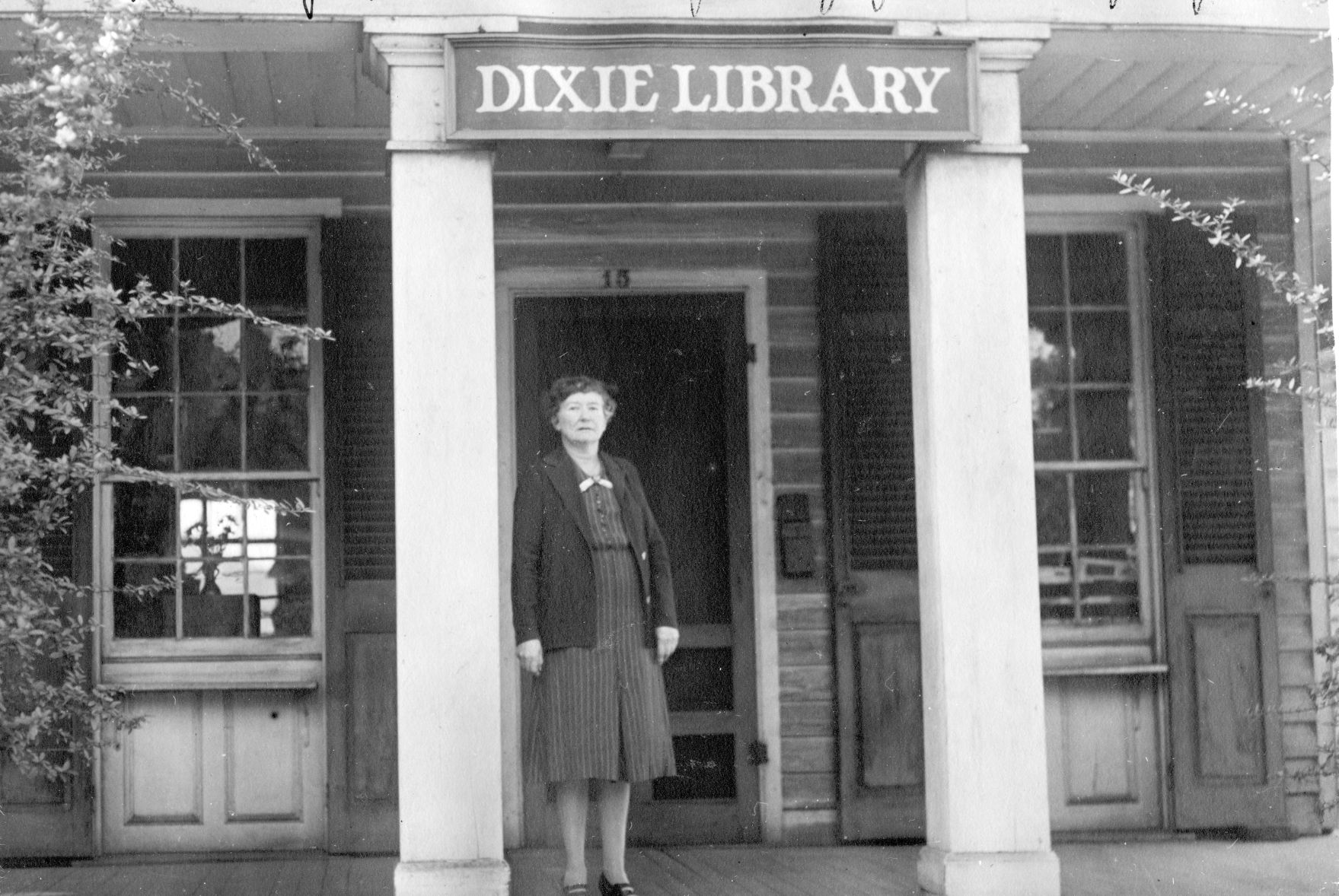 JUNE 5, 2016: Dixie Library, Mae Riggs, Librarian, 1939